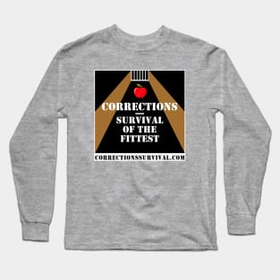 CORRECTIONS -SURVIVAL LOGO Long Sleeve T-Shirt